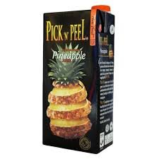 Pick N Peel Pure Fruit Juice Tetra - Pineapple 12x1L
